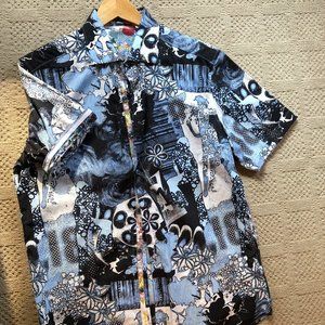 Robert Graham Wild Patterned Short Sleeve
